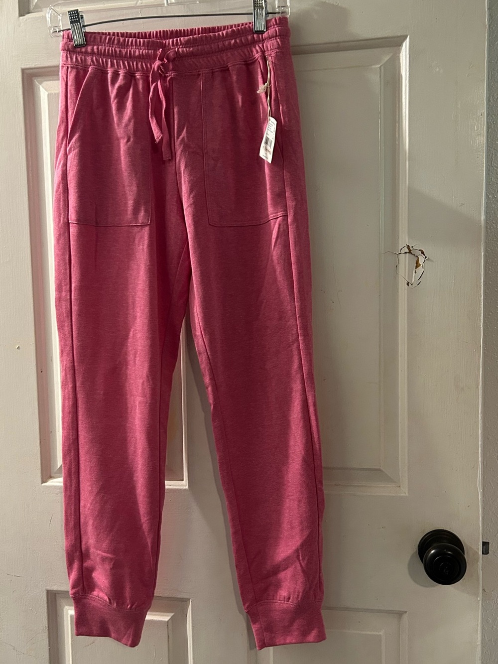 Splendid Pink Pull-On Jogger Sweatpants